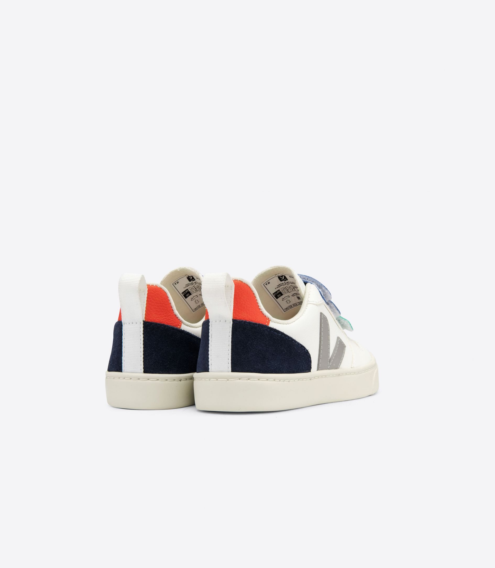 V-10 CHROMEFREE LEATHER WHITE MULTICO | VEJA Italia