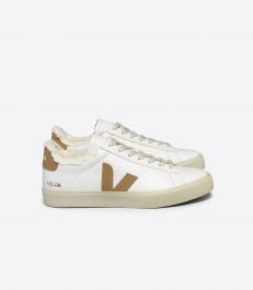 CAMPO FURED LEATHER WHITE DESERT | VEJA