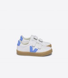 Esplar Chromefree Leather White Aqua Natural | VEJA US