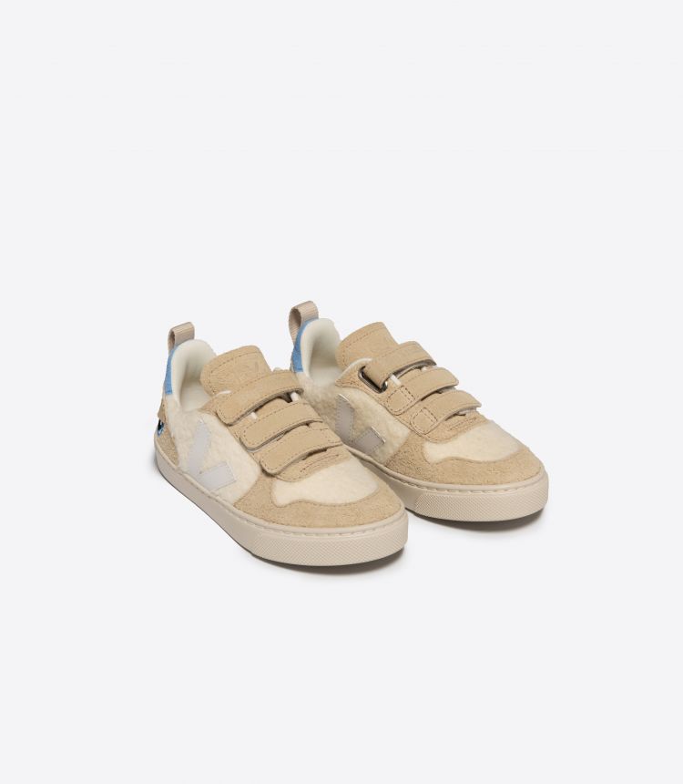 V-10 FLEECE VEJA X BIGSTUFFED PURE WHITE