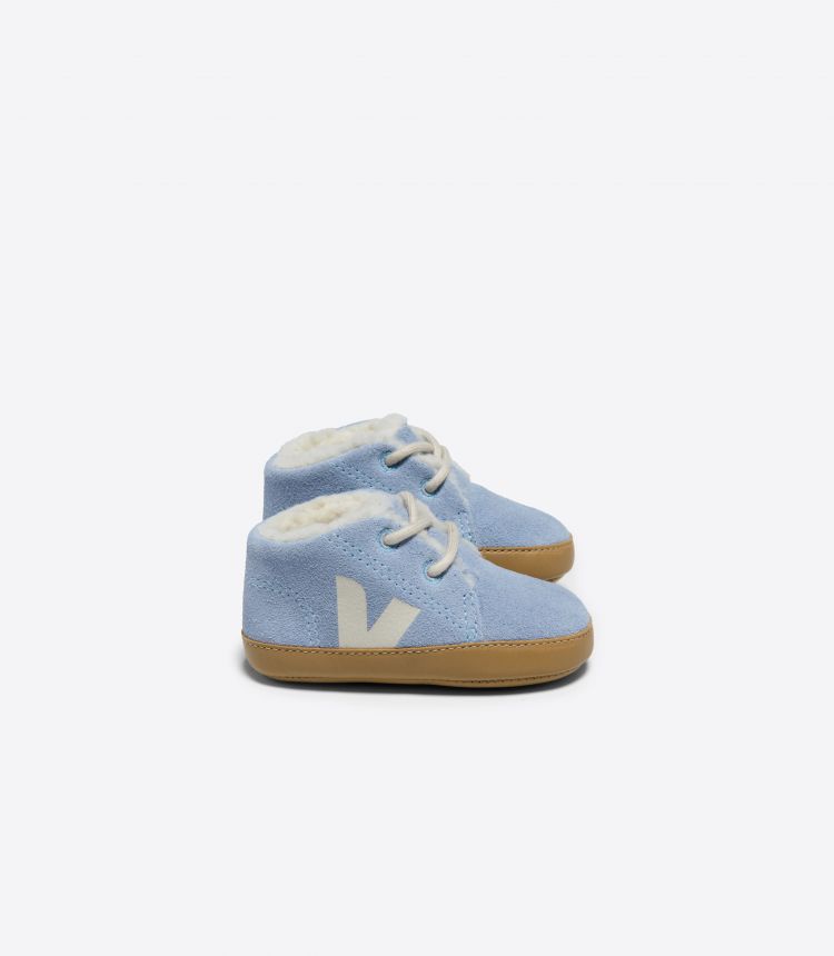 BABY FURED SUEDE STEEL PIERRE