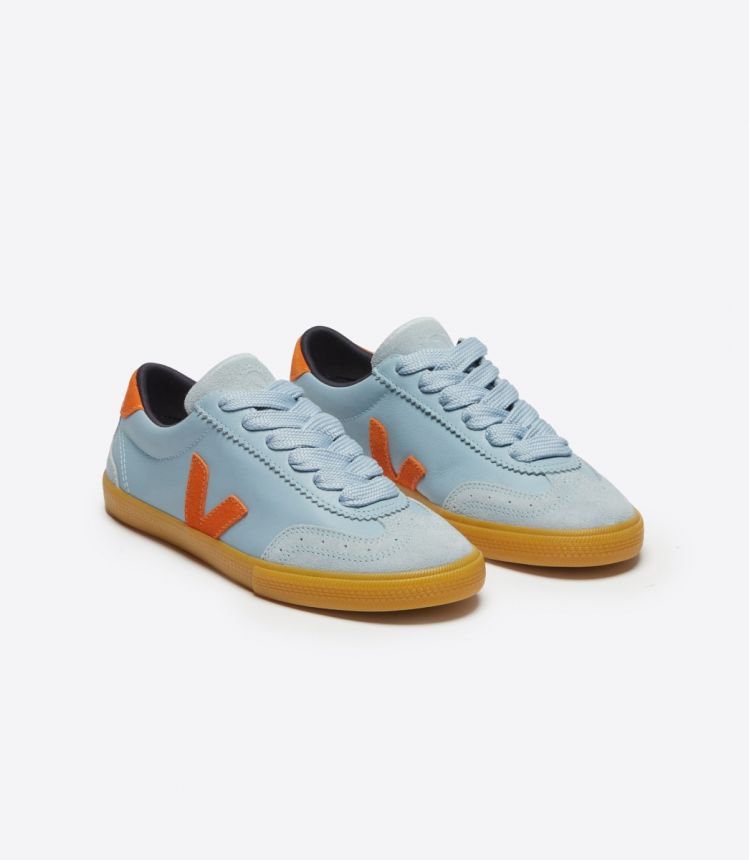 VOLLEY LEATHER VEJA X MAKE MY LEMONADE STEEL PUMPKIN